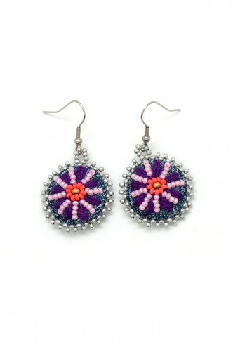 Denim Daisy Dangles Denim Daisy Dangles